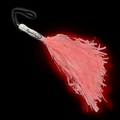 16" Red Light-Up Pom Poms